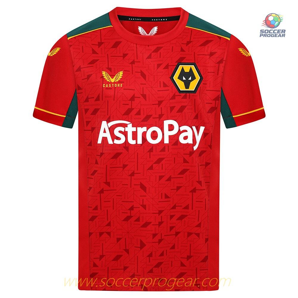 Wolverhampton Away Kids Edition Kit Shirt 2023 2024