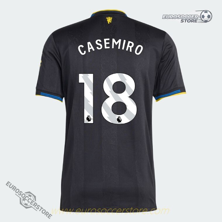 Manchester United 25-26 Third CASEMIRO 18 Jersey (Player Version)