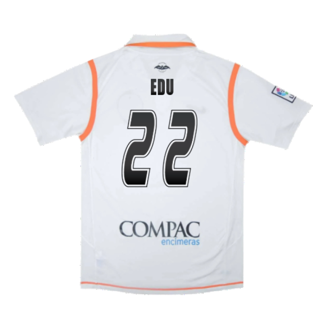 Valencia 2007-08 Home Shirt ((Excellent) S) (Edu 22) - Ultras Appro...