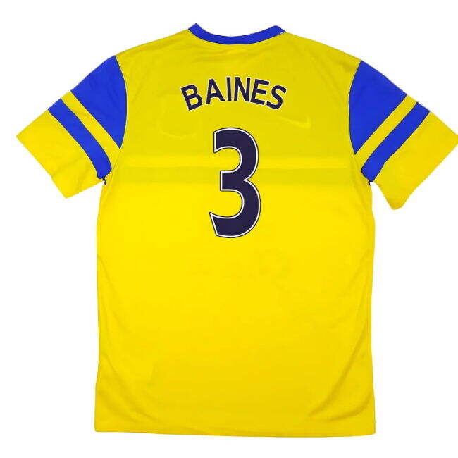 Everton 2013-14 Away Shirt (S) ((Excellent) S) (Baines 3)
