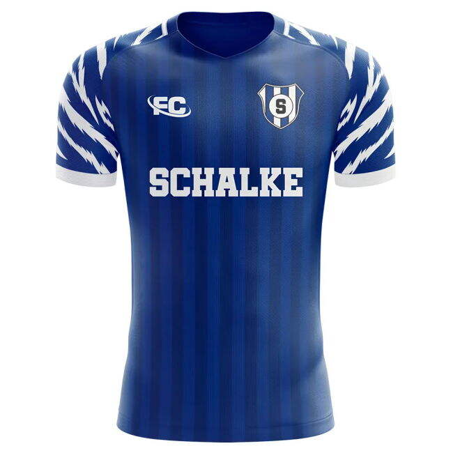 Licensed 2022-2023 Schalke German Home Jersey