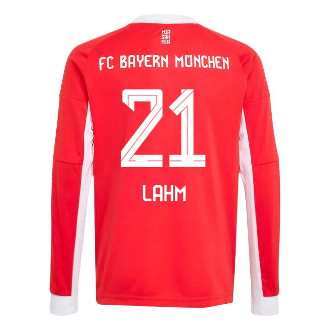 Official Licensed Bayern Bayern Munich Long Sleeve Home Shirt Kids...