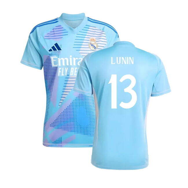 Camiseta Real Madrid Hombres Local 2024-2025 - Alta Calidad - Lunin 13