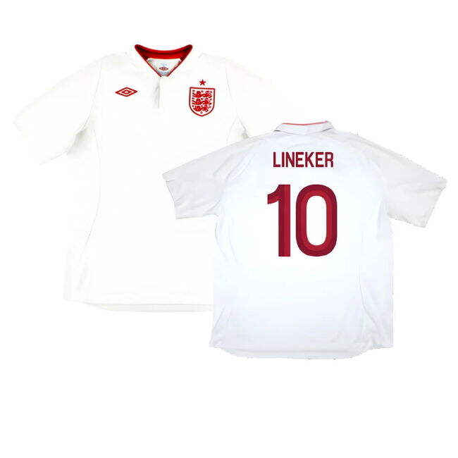 England 2012-13 Home (XXXL) (Very Good) (Lineker 10)