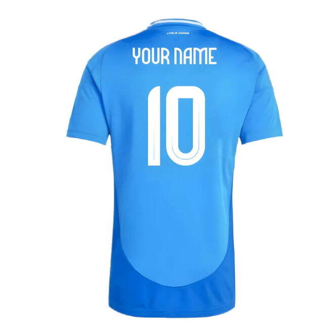 Custom Italy Home Jersey 2024-2025