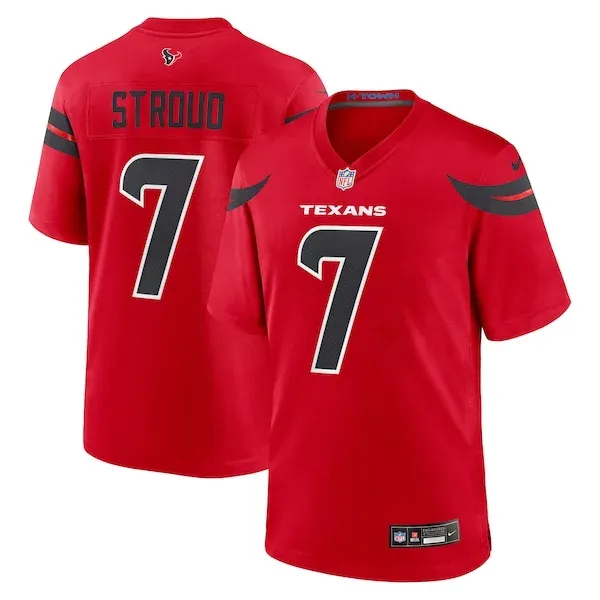 Performance None Game Jersey - Premium Red NFL Fan Jersey | Game Da...