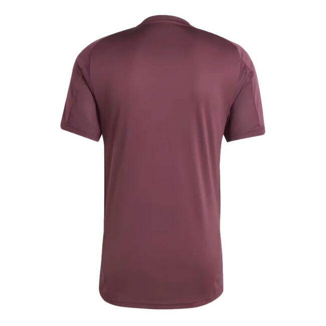 2024-2025 Bayern Training Shirt (Shadow Maroon) Reinforced Seams