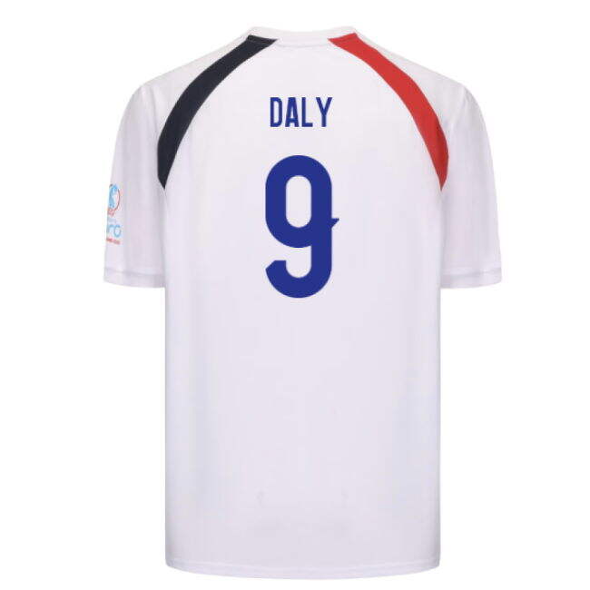 2025 England WEC Poly T-Shirt (White) - Mens (DALY 9)