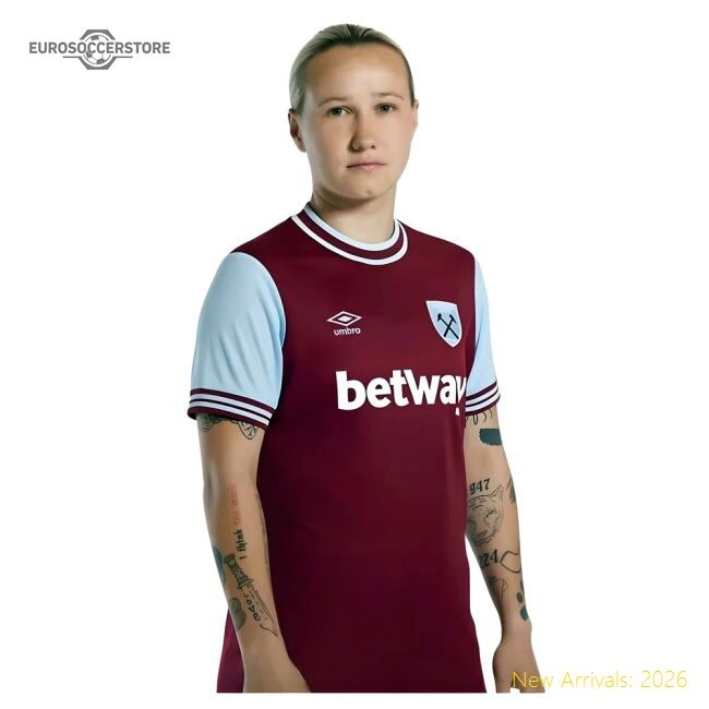 Authentic 2024-2025 West Ham Home Shirt (womens) - Premium Quality