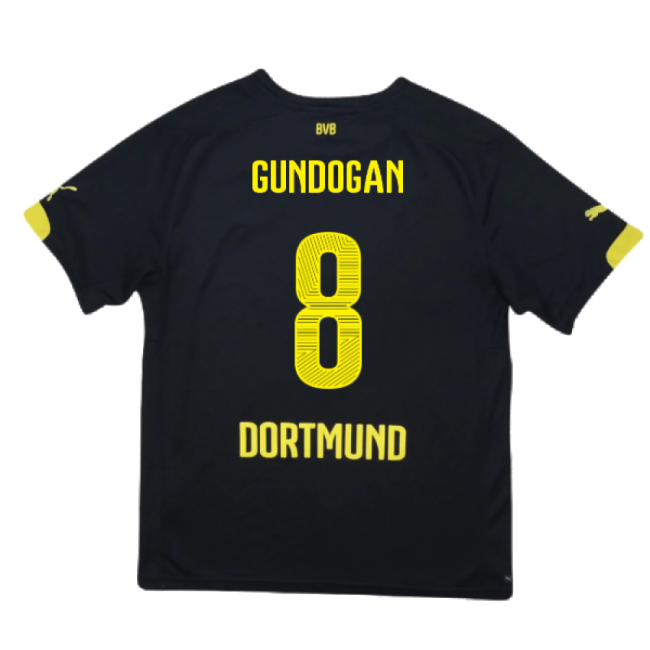 Dortmund Away Shirt Very Good S Gundogan #8 Professional Grade Die...