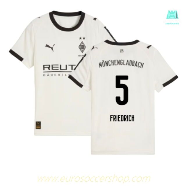 2025-2026 Borussia MGB Home Shirt (Kids) (Friedrich 5)