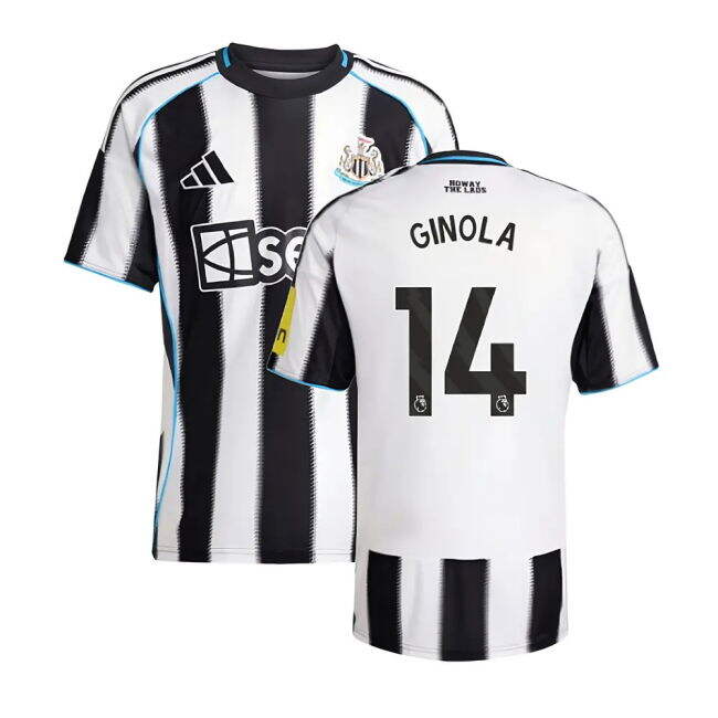 Ginola 14 Fan Quality Newcastle Home Supporter Kit (Adults)
