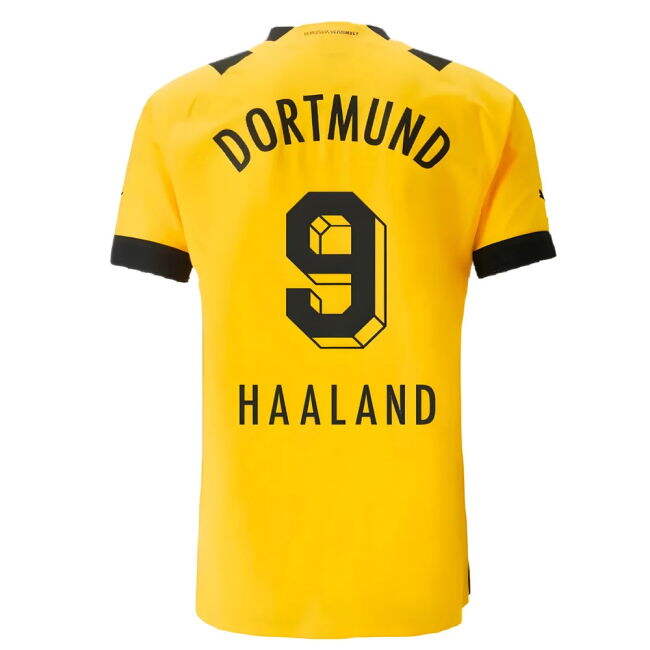 Borussia Dortmund (dortmund) Official 2022-2023 Home Soccer Jersey - Var8-2