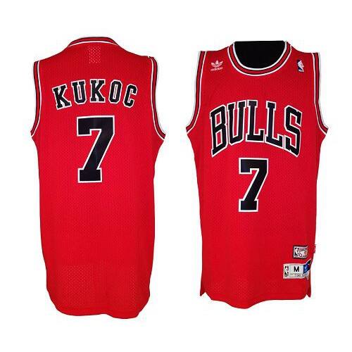 Chicago Bulls Tony #7 Game-Ready Pro Jersey Vintage Look Athletic