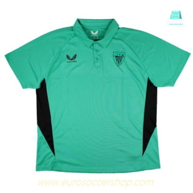 2024-2025 Athletic Bilbao Presentation Polo Shirt (Mint)