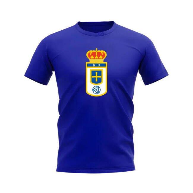 Oviedo Badge T-shirt (Royal Blue) | Top Quality | Modern Fit