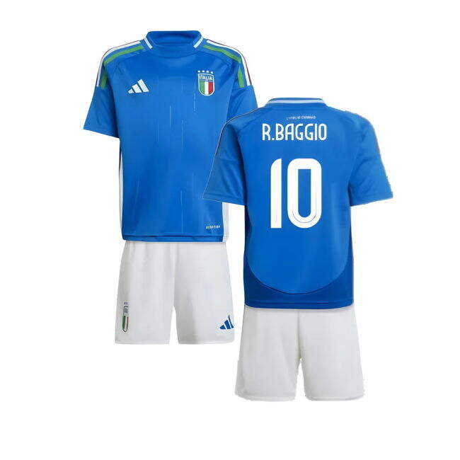 2024-2025 Italy Soccer Team Home Jersey (BAGGIO 10) (2)