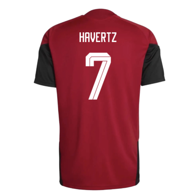 Euro Retro Style Germany 2026-2027 Germany Training Jersey (Red) (H...