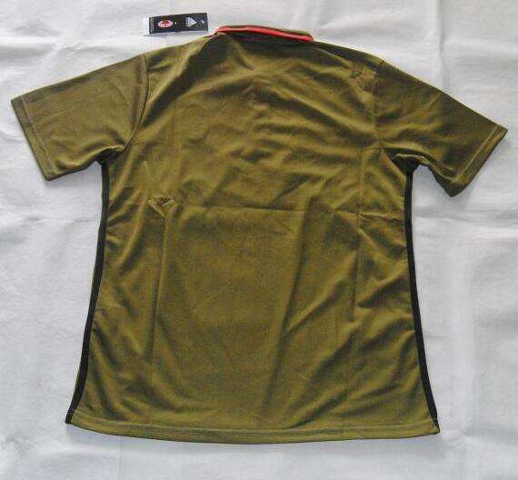 Professional Grade AC Milan Dark Green 2016-17 Polo Shirt