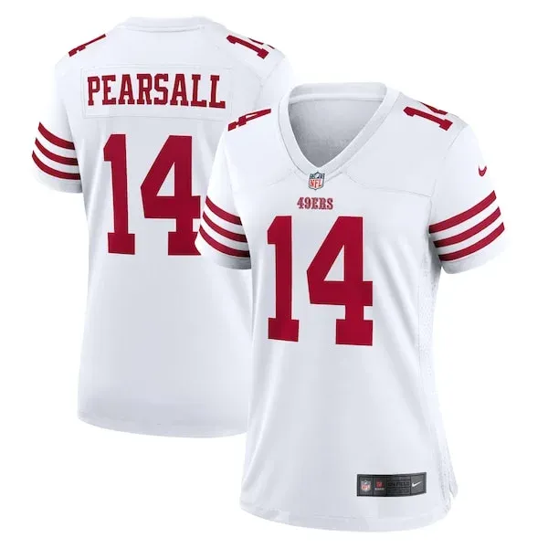 San Francisco 49ers Game NFL Jersey - White | Top-Grade Football Ap...