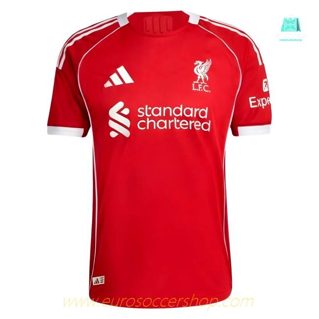 2025-2026 Liverpool Authentic Home Shirt