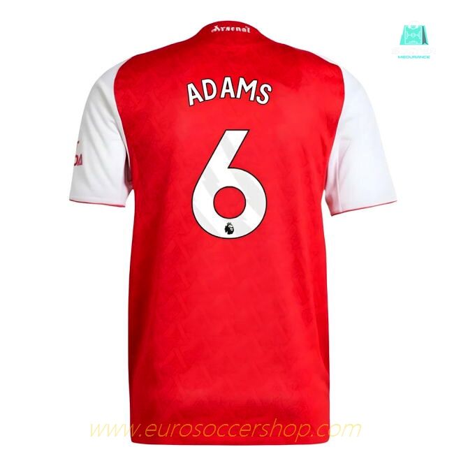 2025-2026 Arsenal Authentic Home Shirt (Adams 6)