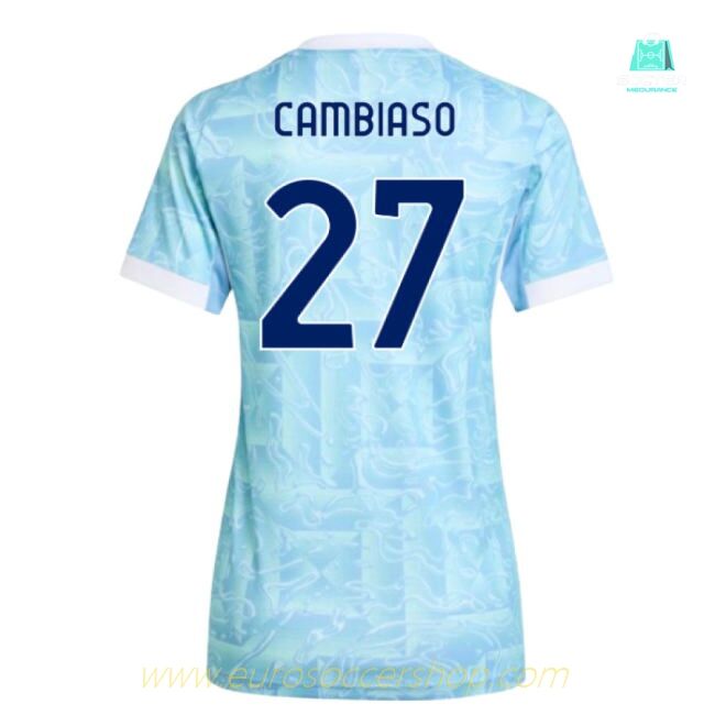 2025-2026 Juventus Away Shirt (Womens) (Cambiaso 27)