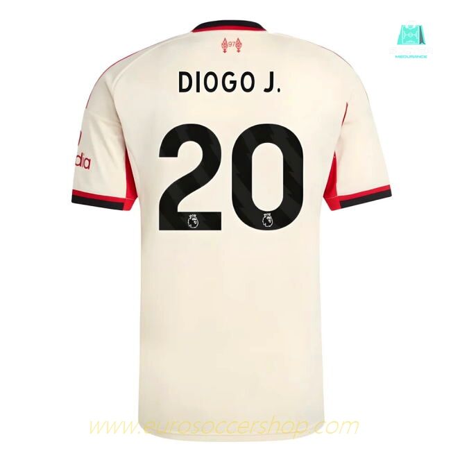 2025-2026 Liverpool Away Shirt (Kids) (Diogo J. 20)