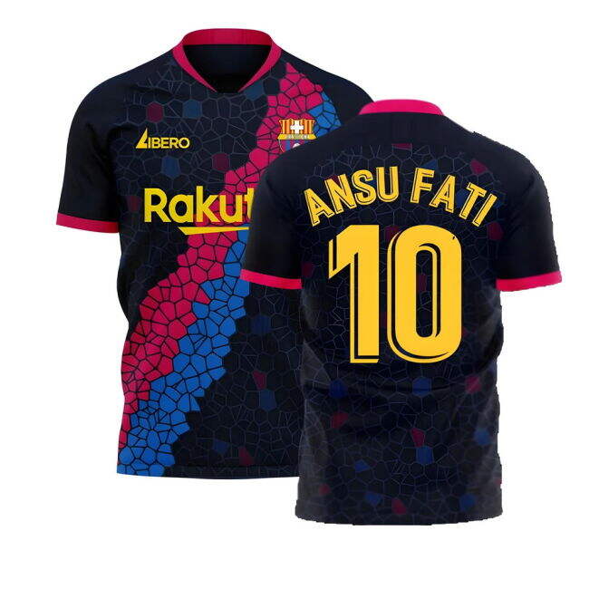 Adult Barcelona Away Jersey 2025-2026 #3