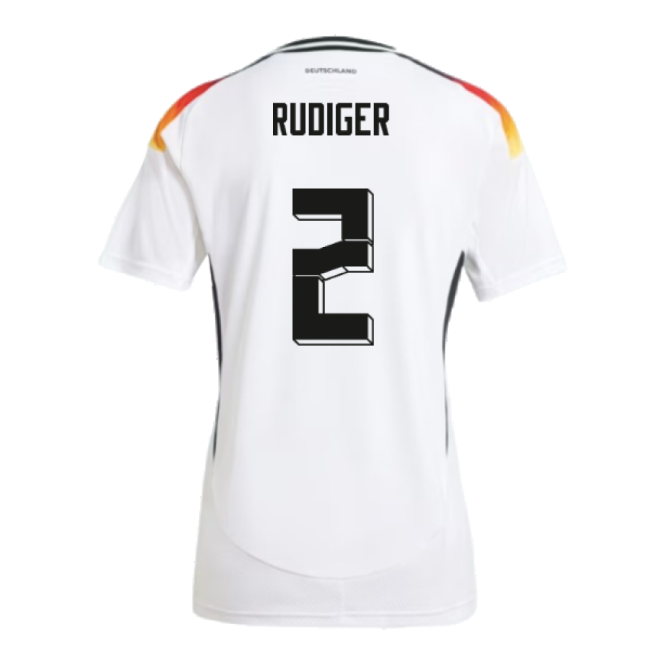 2024-2025 Season Germany High Quality Home Kit (Rudiger 2)