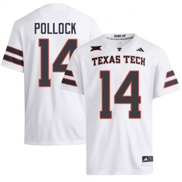 Texas Tech Red Raiders Men Brice Pollock #14 Ncaa Red Elite Series
