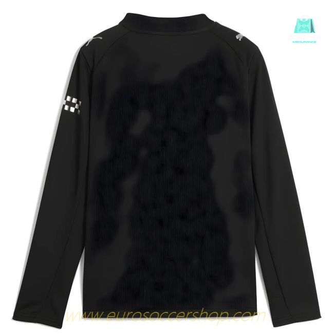 2025-2026 Man City Long Sleeve Away Shirt (Kids)