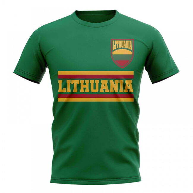 Lithuania Soccer Squad Fashionable Home Football Shirt