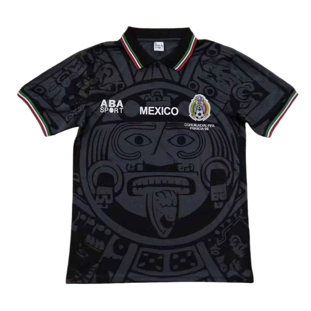 Mexico Retro Soccer Jersey 1998 Authentic Kit
