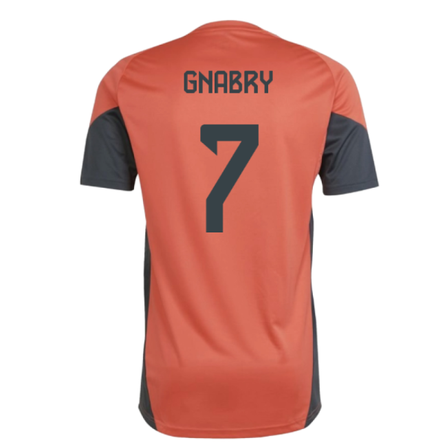 2025-2026 Bayern Munich Soccer Club Training Strip (Gnabry 7)