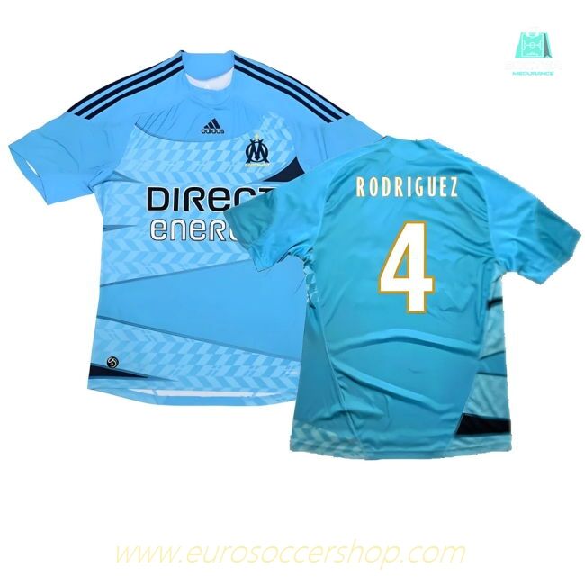 Marseille 2009-10 Away Shirt ((Excellent) M) (Rodriguez 4)