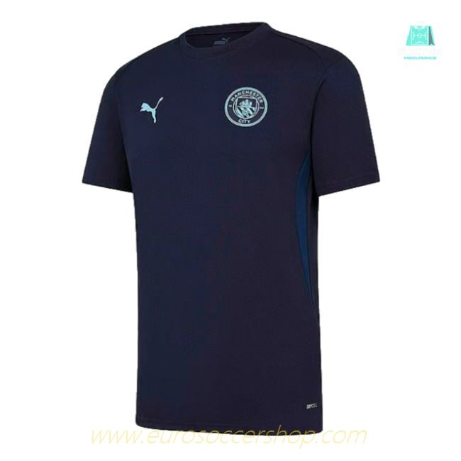 2024-2025 Man City Training Shirt (Inky Blue) - Kids (Doku 11)
