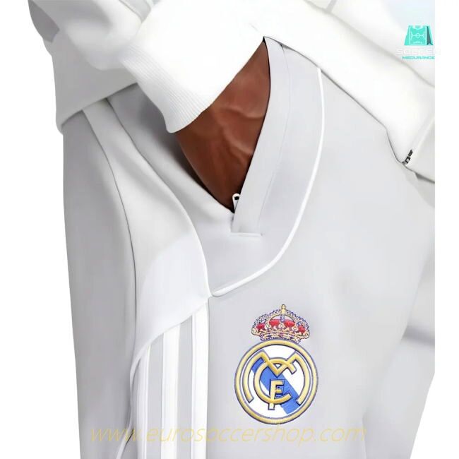 2025-2026 Real Madrid UBP Doubleknit Pants (White)