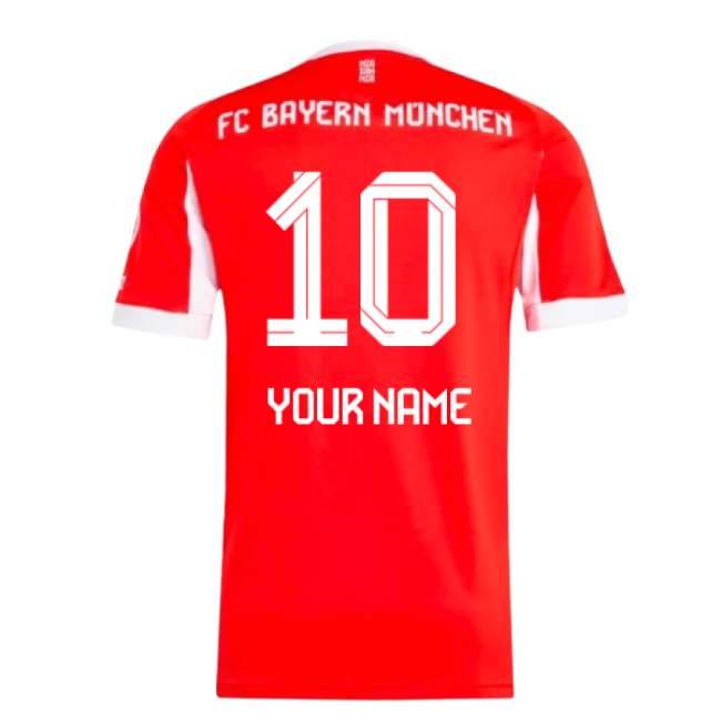 Bayern Munich official style Home Shirt 2025-2026 (Unisex