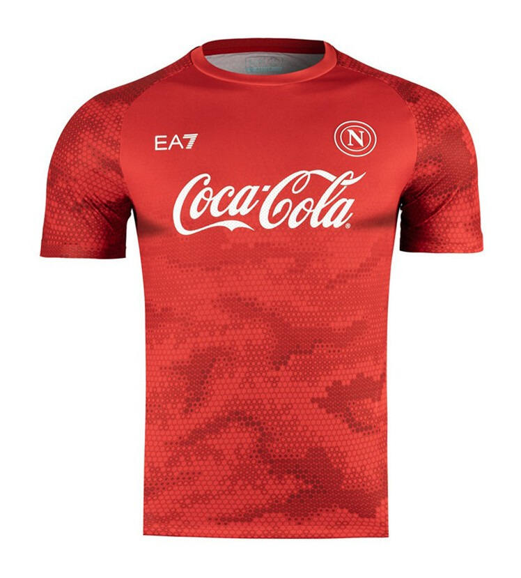 2425 Napoli X Coca cola Red Shirt - Official Replica 8062