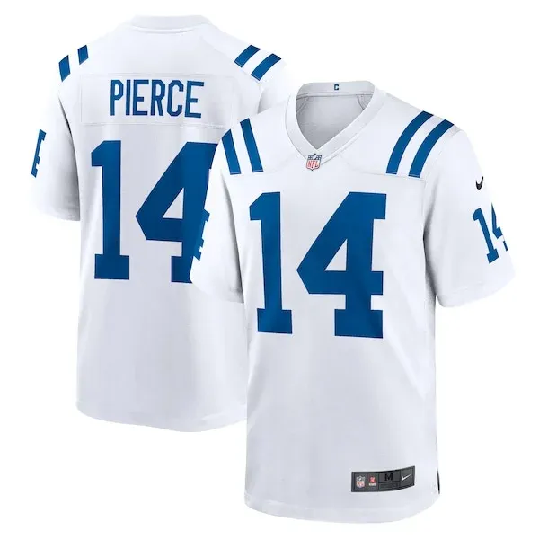 None Alec Pierce Game Jersey - White | NFL Player Jersey | NFL Footbal