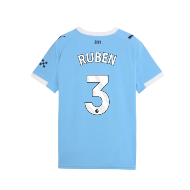 2025-20 Man City Soccer Jerseys premium Home Shirt - Kids
