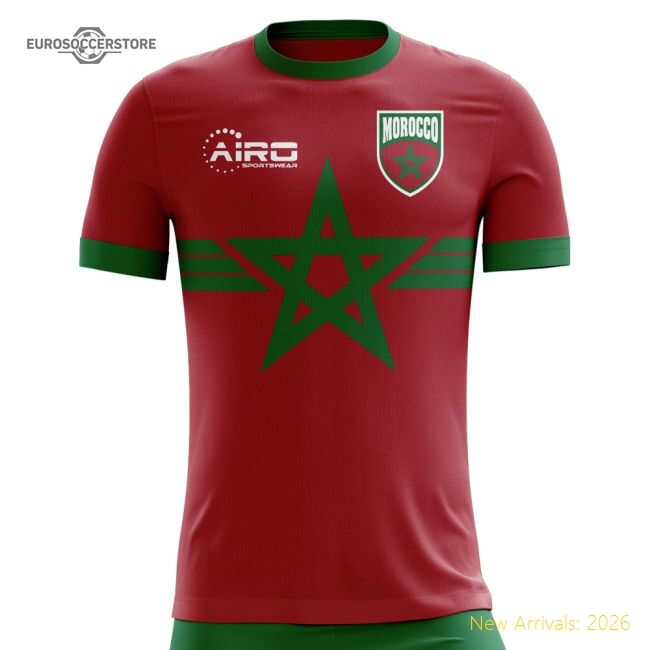 Morocco Concept 20252026 Third Shirt  Durable Climalite