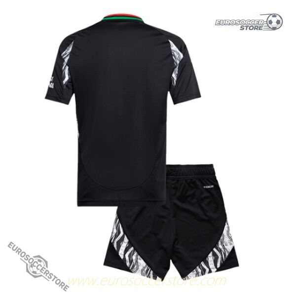 Young Gunners' Arsenal Away Football Kit for the 24-25 Season