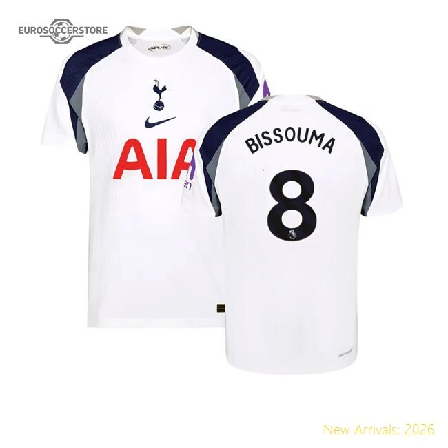 Exceptional 2025-2026 Thfc Hotspur Authentic Home Shirt (bissouma 8)