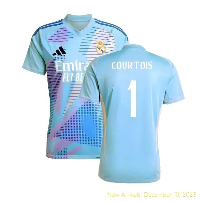 Shirt Real Madrid 2024-2025 Home - Official & Best Value (Courtois 1)...