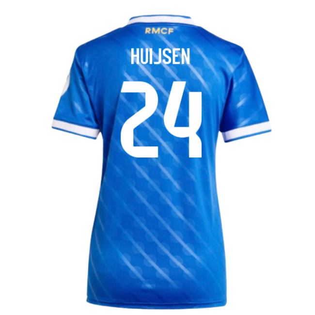 2025-2026 Camiseta Real Madrid Tercer Mujeres - Auténtica - Huijsen 24
