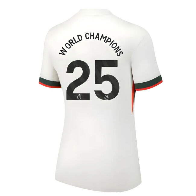 2025-2026 Chelsea Away Shirt (Womens) (World Champions 25) - authen...