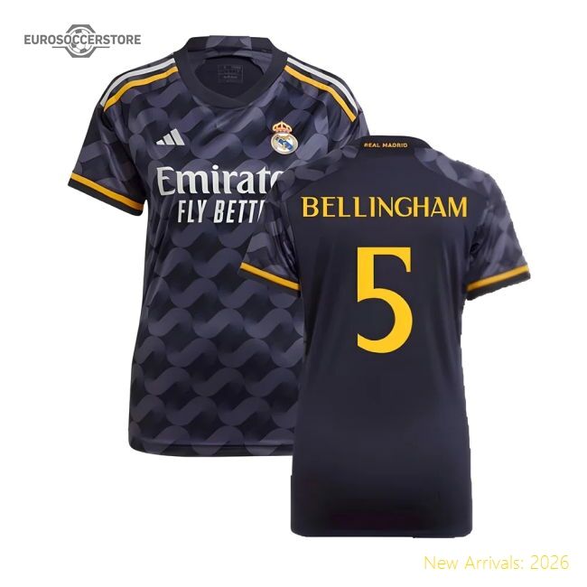 High-quality 2023-2024 Real Madrid Second Jersey (ladies) (bellingh