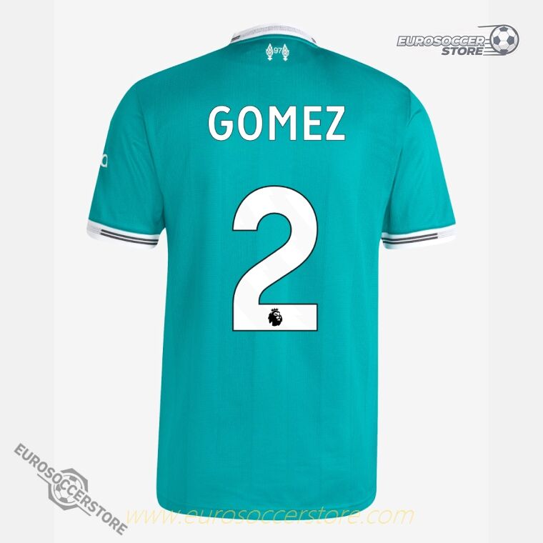 GOMEZ 2 Liverpool Third Football Jersey 25-26 (Player's Edition)
